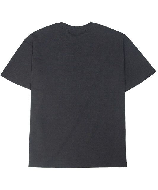 오버핏 에이볼 피그먼트 티셔츠 - 차콜